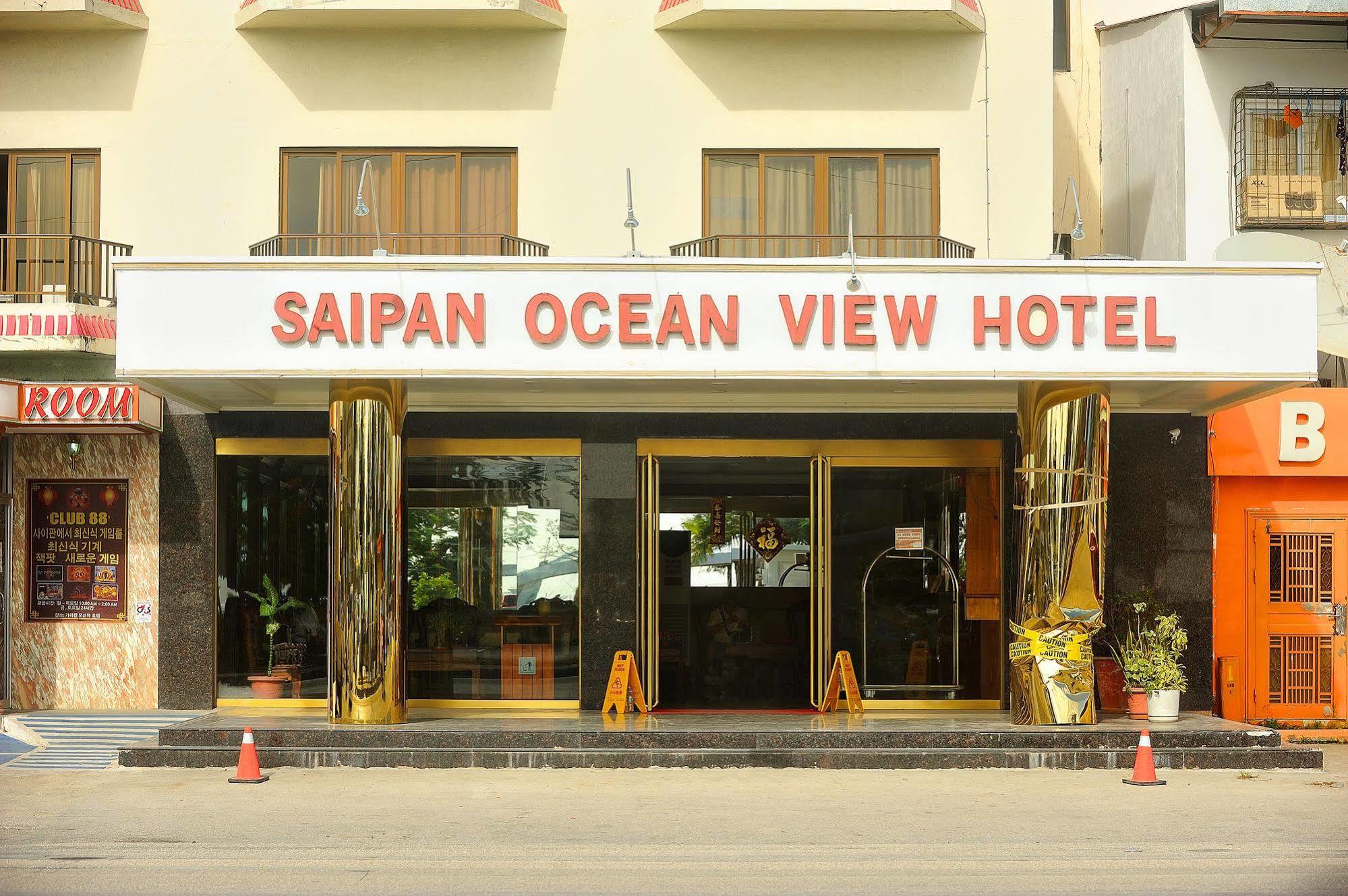 Saipan Ocean View Hotel Garapan Exterior foto